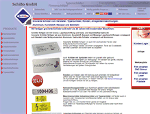 Tablet Screenshot of gravierte-schilder.com